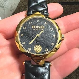 Versus Versace Women’s Leather Watch